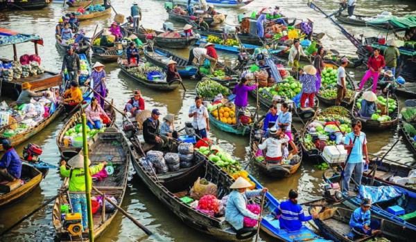 Tour du lịch Ninh Kiều- chợ Nổi - miệt vườn nửa ngày