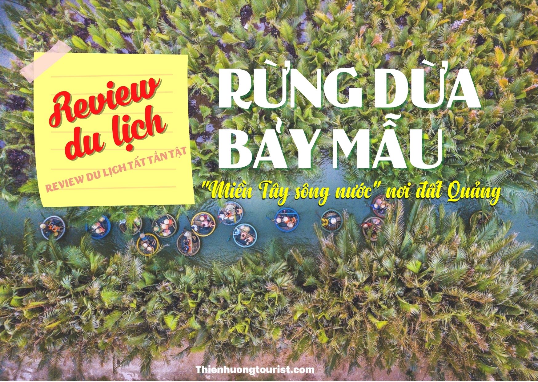 Review du lịch Rừng dừa Bảy Mẫu